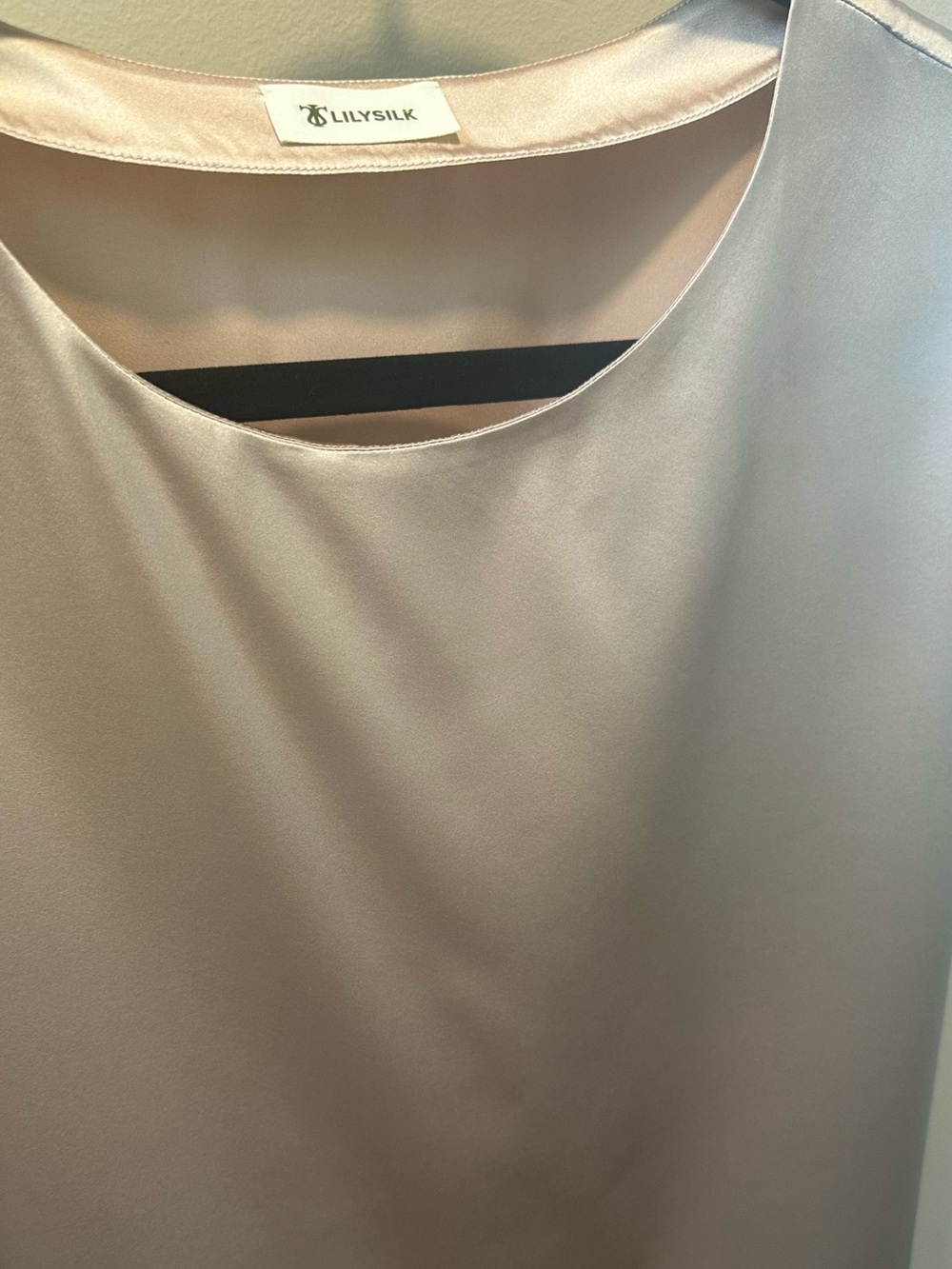 LILYSILK fluid drape Mulberry silk top - Picture 3 of 10